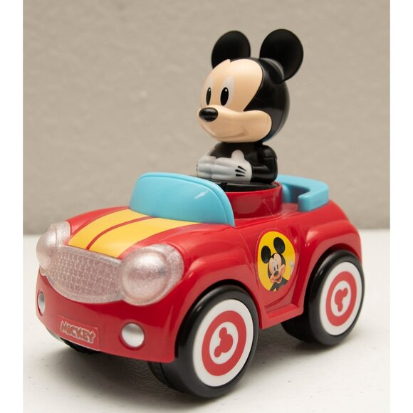 Disney Junior Mickey/Minnie Mouse Clubhouse Push and Go Racer Car with Light and - Picture 2 of 7